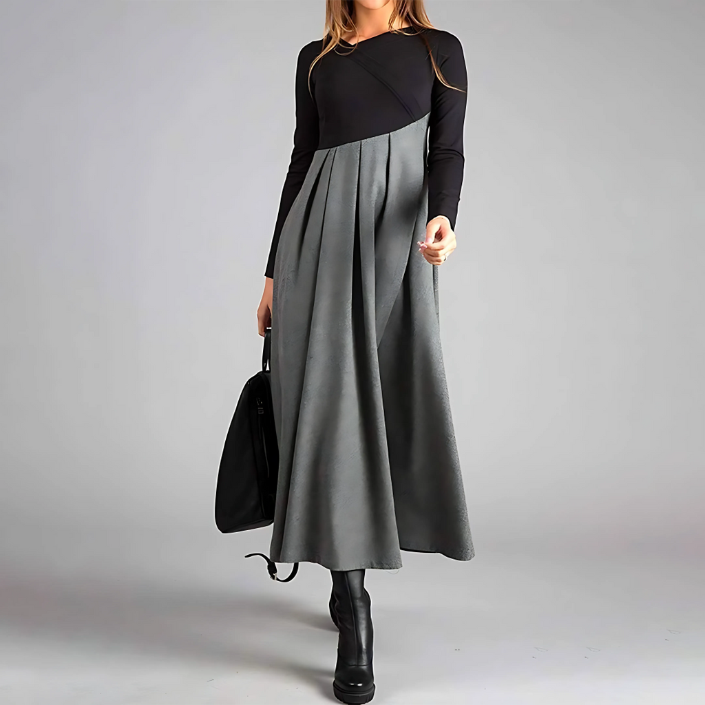 Isabelle | Elegant Draped Dress