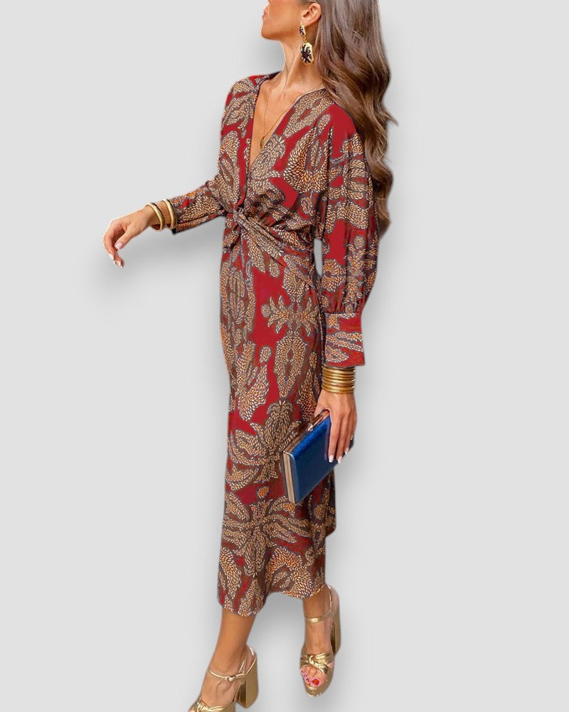 CELINE | SEXY V-NECK DRESS