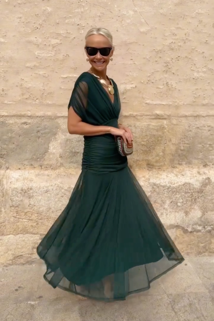 Lucienne | Flowing Evening Dress