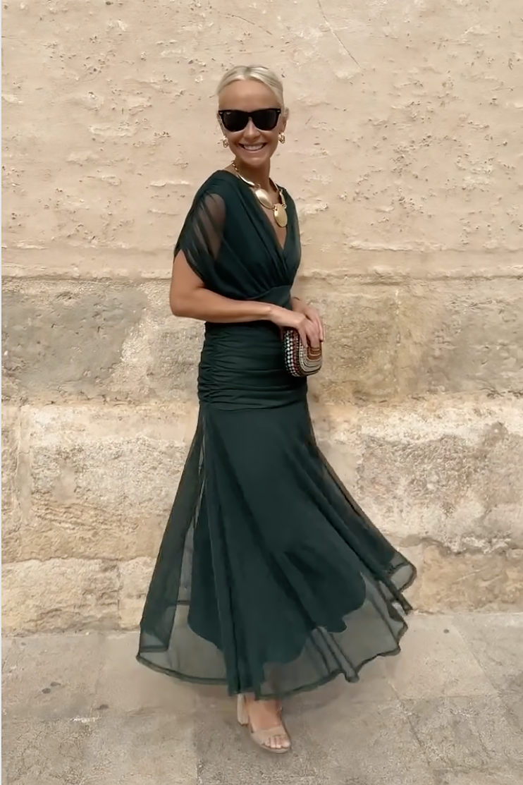 Lucienne | Flowing Evening Dress