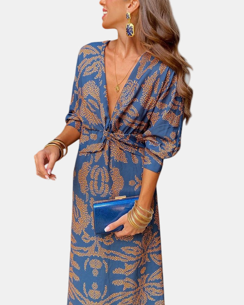 CELINE | SEXY V-NECK DRESS