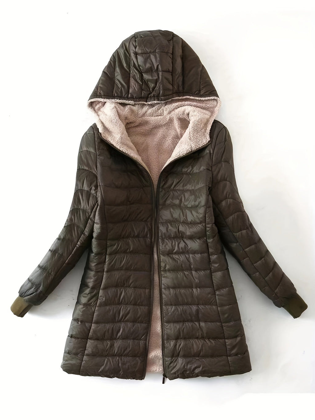 Amara | Fleece-Lined Zip Jacket