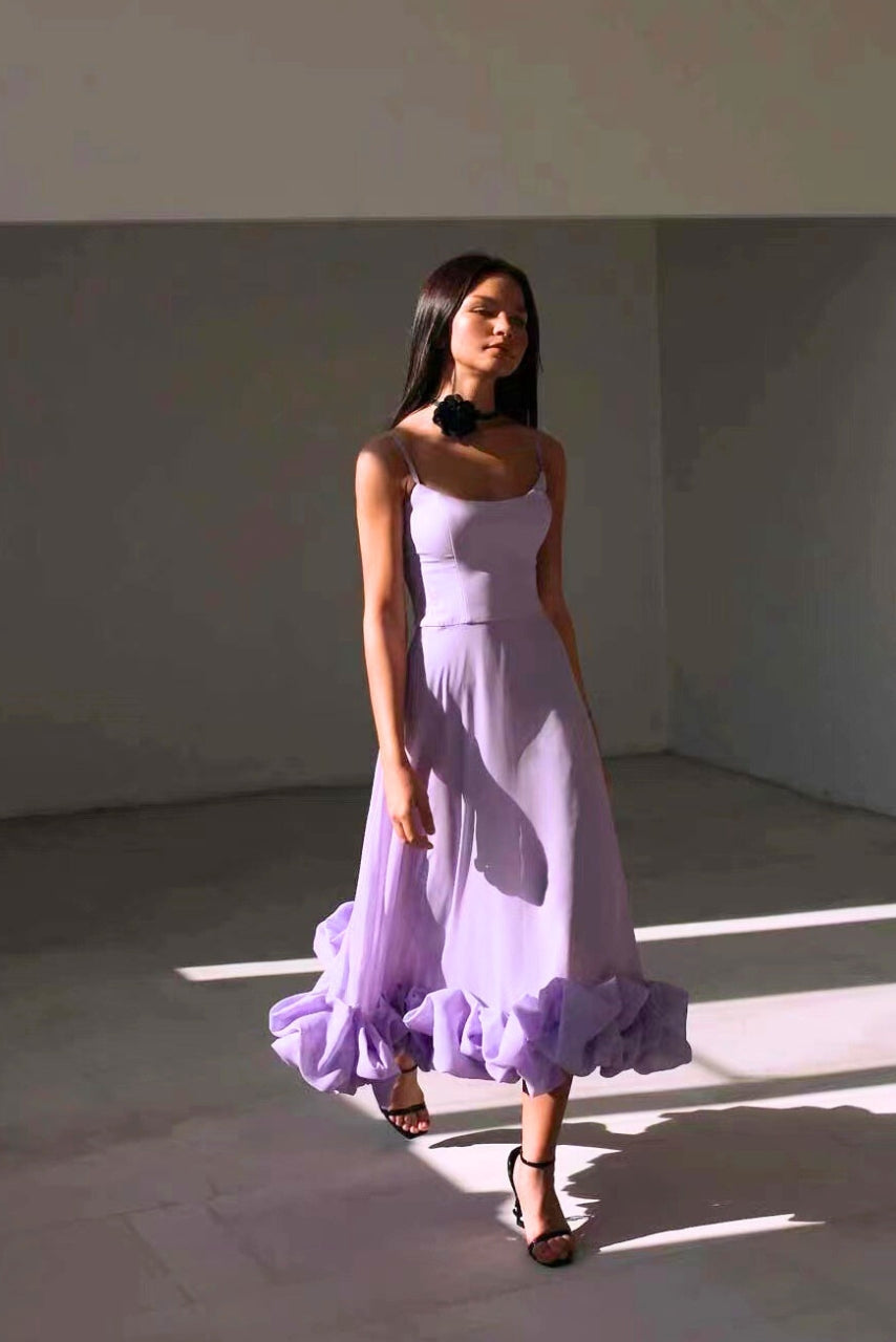 CELINE | ELEGANT FLOWING DRESS