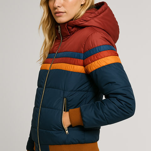 Helina™ Waterproof Rain Jacket – Stylish & Durable