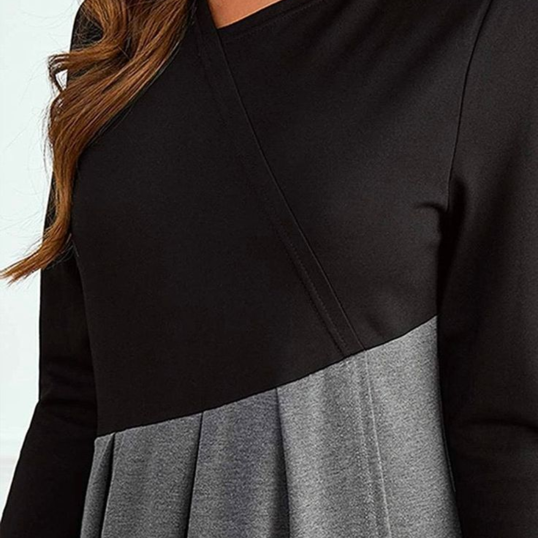 Isabelle | Elegant Draped Dress