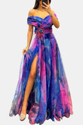 DANICA | ELEGANT OFF SHOULDER MAXI DRESS