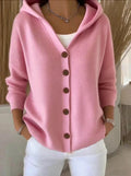 Felicia Hooded Cardigan – Stylish & Trendy