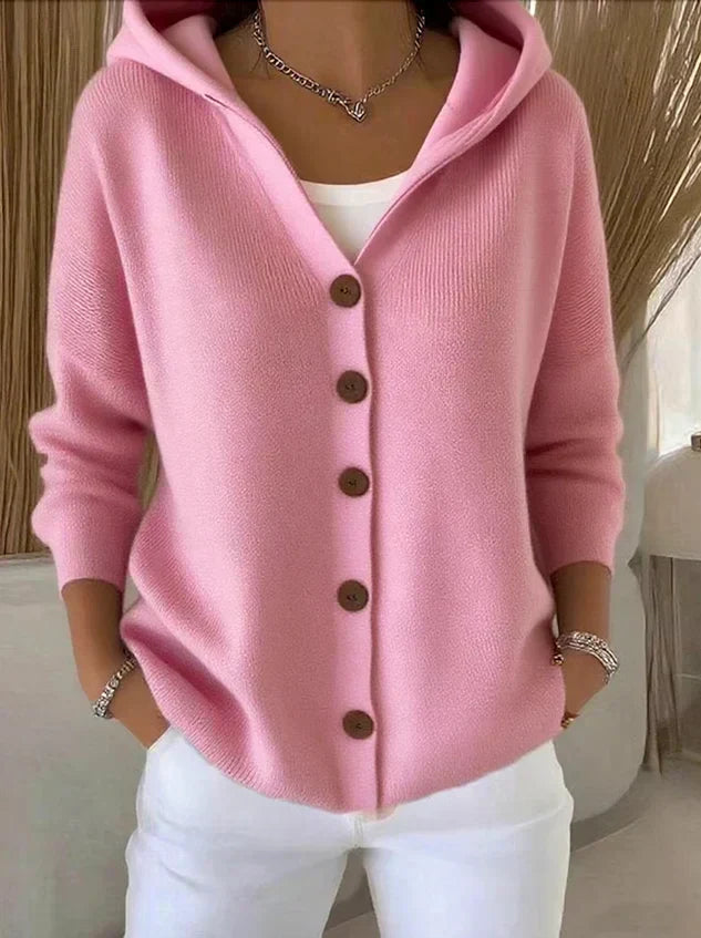 Felicia Hooded Cardigan – Stylish & Trendy