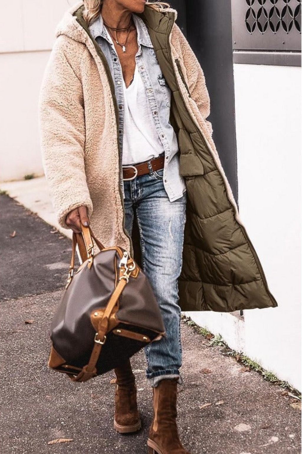 ELORA | REVERSIBLE LONG COAT