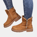 Amara | Suede Western-Style Boots