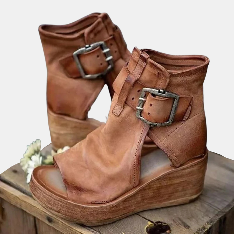 Evelina | Ridge Suede Boots