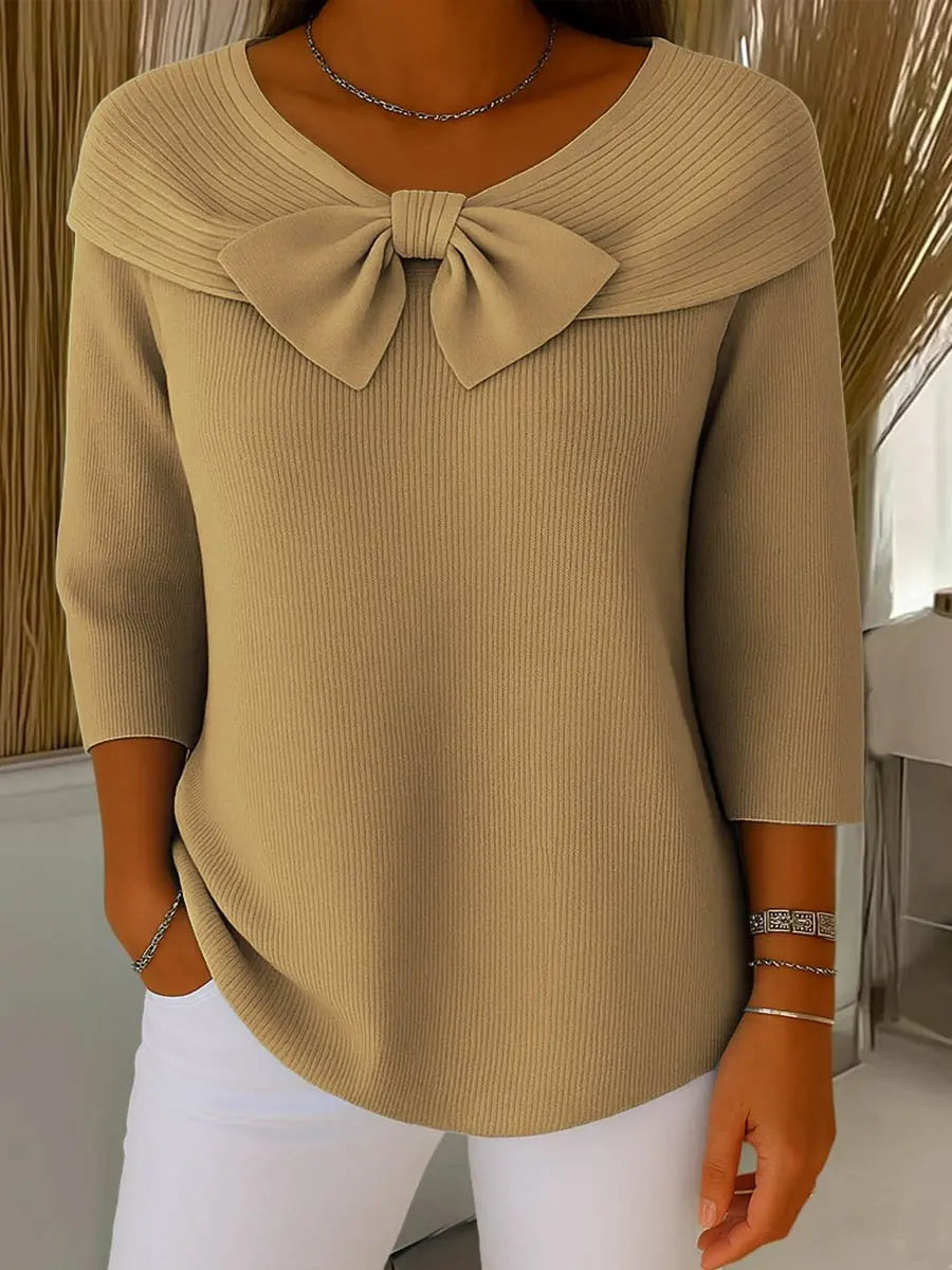 Maison | Élise Bow Knit