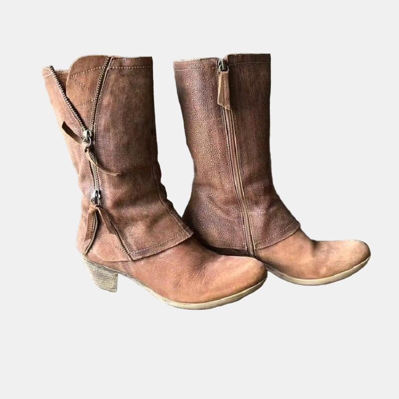 Celeste | Rust Boots