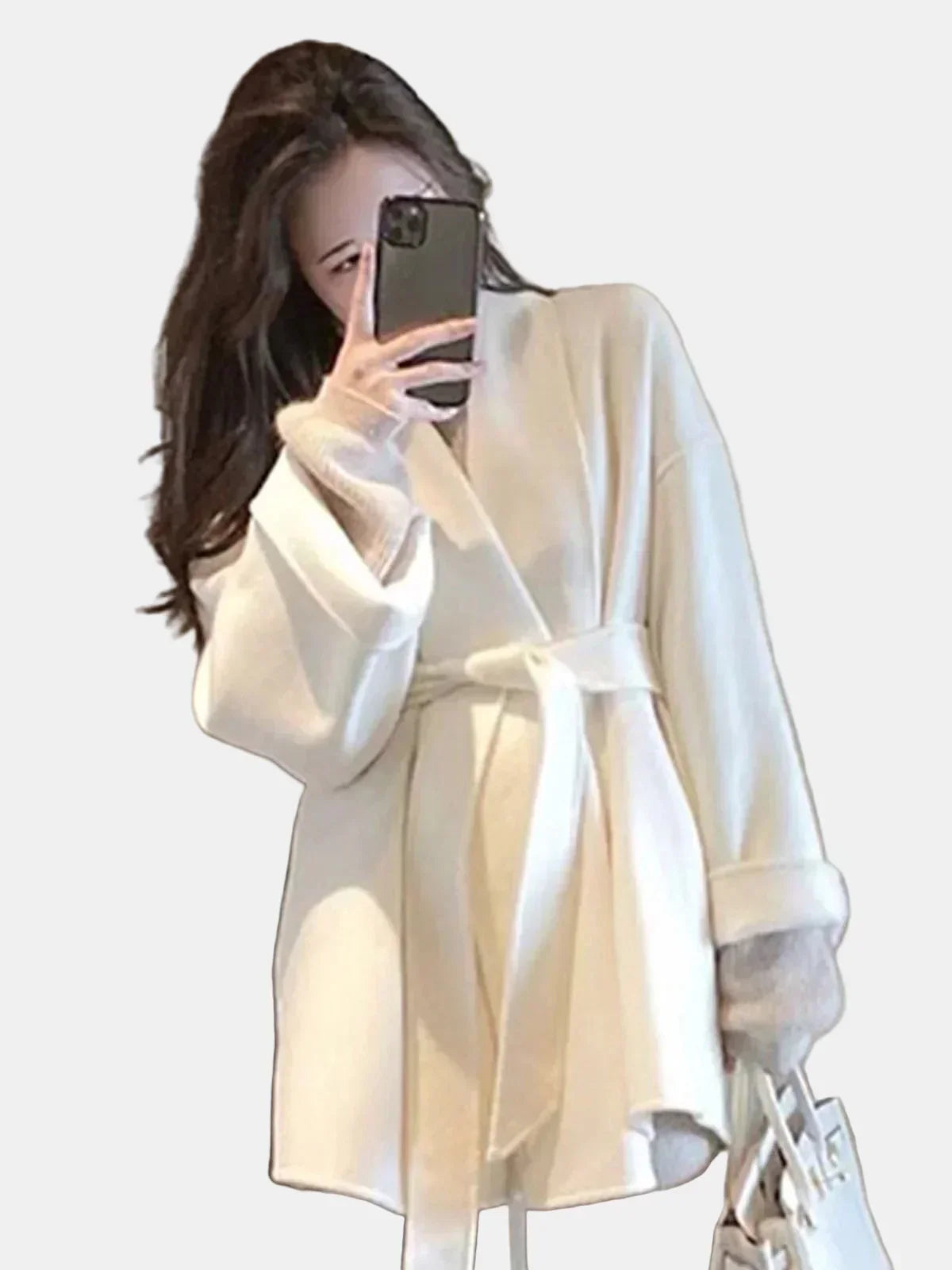 Freya Handmade Coat – Elegant & Unique Design