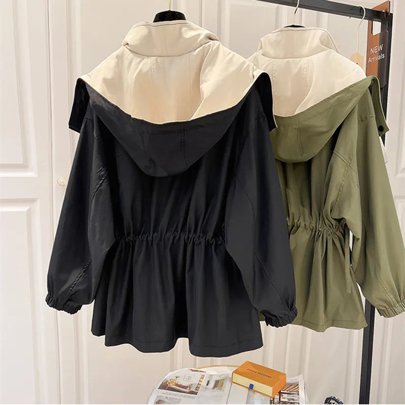 Fiore Windbreaker Jacket – Sleek & Weatherproof