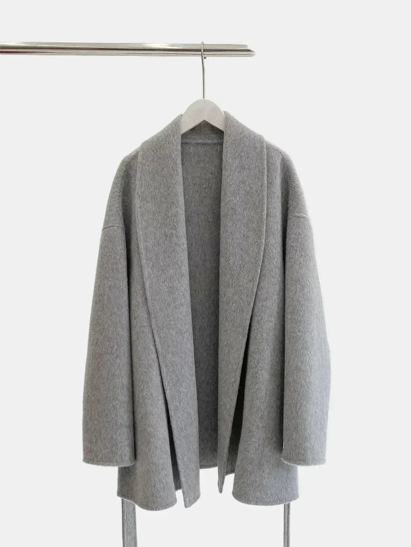 Freya Handmade Coat – Elegant & Unique Design