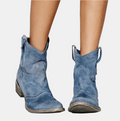 Annelise | Suede Western Boots