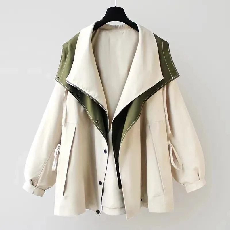 Fiore Windbreaker Jacket – Sleek & Weatherproof