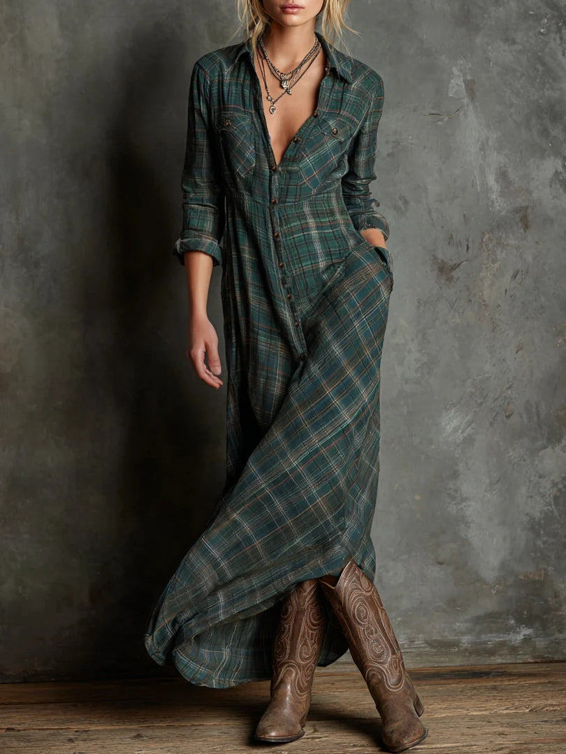 Clarabel | Flowing Shirt Dress