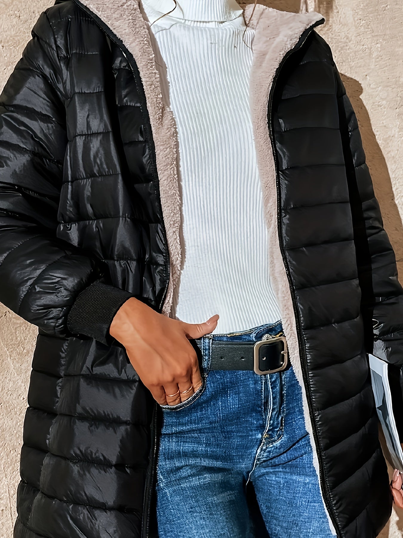 Amara | Fleece-Lined Zip Jacket