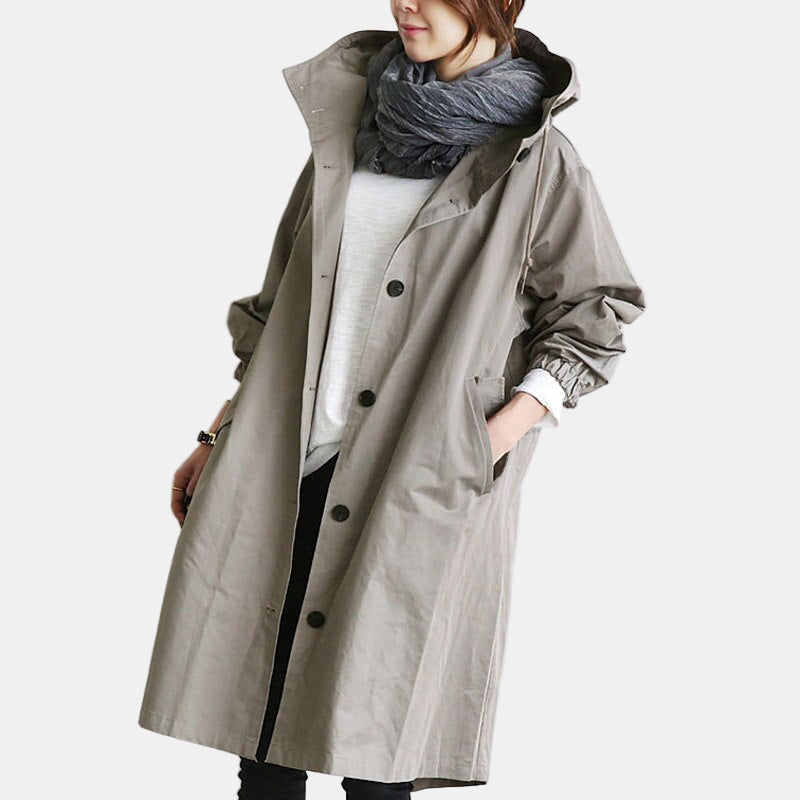 Harper – Trendy Trench Coat for Any Occasion