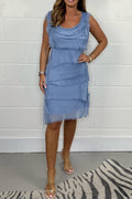 Callie | Elegant Sleeveless Chiffon Dress