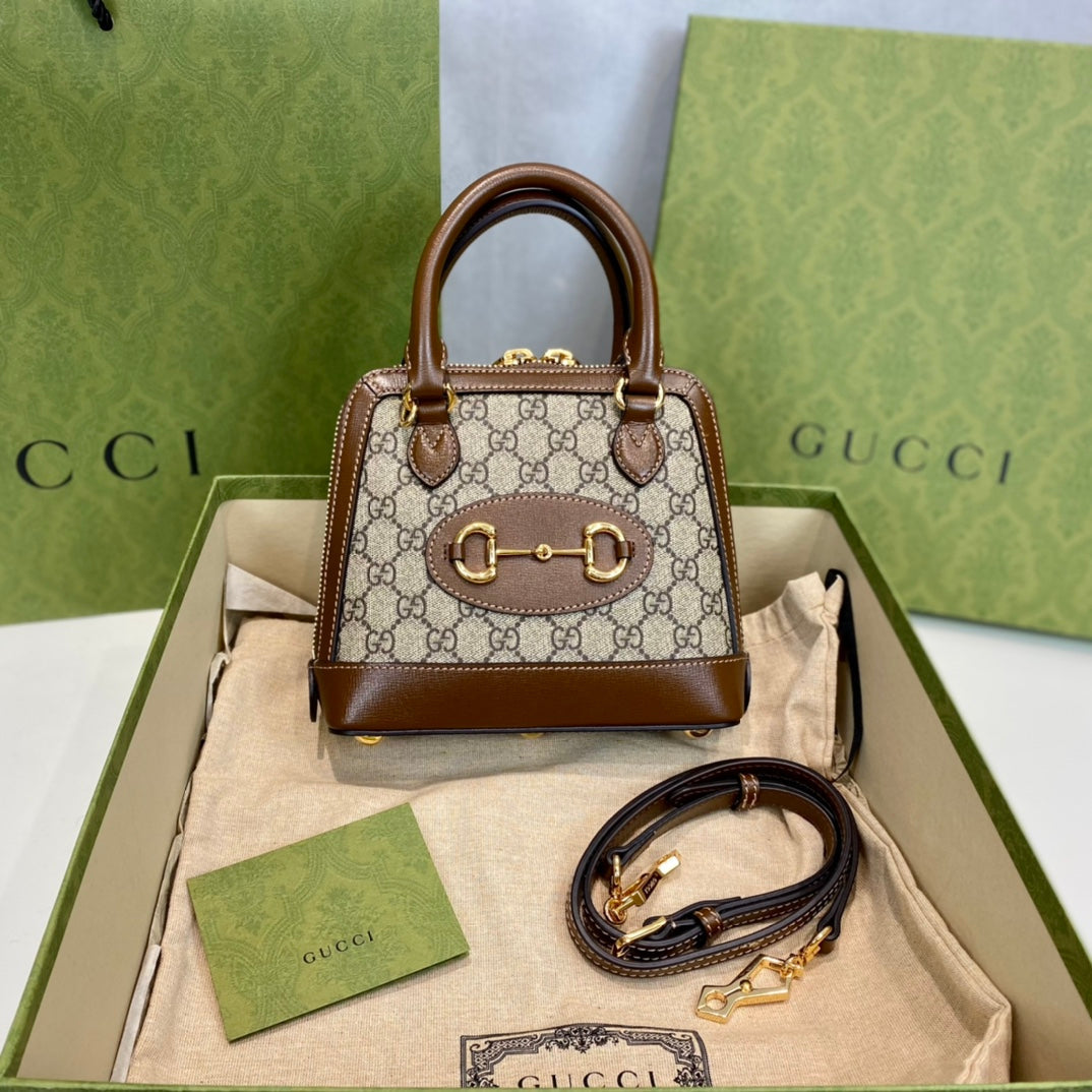 Gucci 1955 Horsebit Mini Dome Shoulder Bag